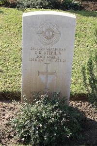 Ismailia War Memorial Cemetery - Stephen, George Robb